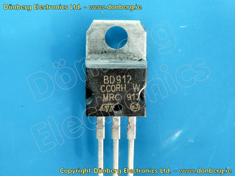 Semi-conducteur: BD912 (BD 912) - TRANSISTOR SILICIUM PNP / 100V / 15A ...